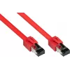 GoodConnections Alcasa 8080-015R cable de red Cat8.1 S/FTP 1,5m rojo