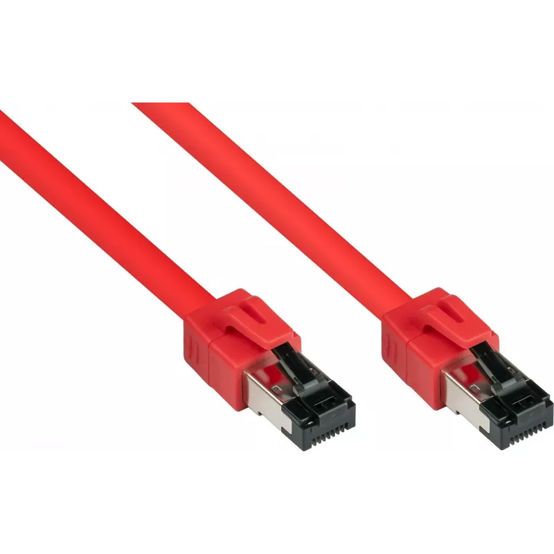 GoodConnections Alcasa 8080-015R cable de red Cat8.1 S/FTP 1,5m rojo