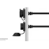 GoodConnections IC01-16U3102-010 S1 cable USB-C industrial, USB 3.2 Gen 2, conector a toma de panel, M16, IP65/67, 1 m