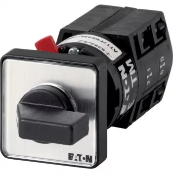 Eaton TM-2-8550/EZ interruptor giratorio ON-OFF de 2 polos, 10 A, 690 V AC, montaje frontal, IP65