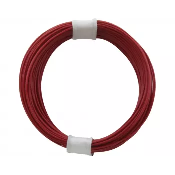 Donau Elektronik 110-0 cable flexible 1 x 0,04 mm² rojo 10 m
