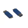GoodConnections Alcasa USB-AD36 cable adaptador USB Micro-B macho a USB-A hembra, 0,15 m, azul