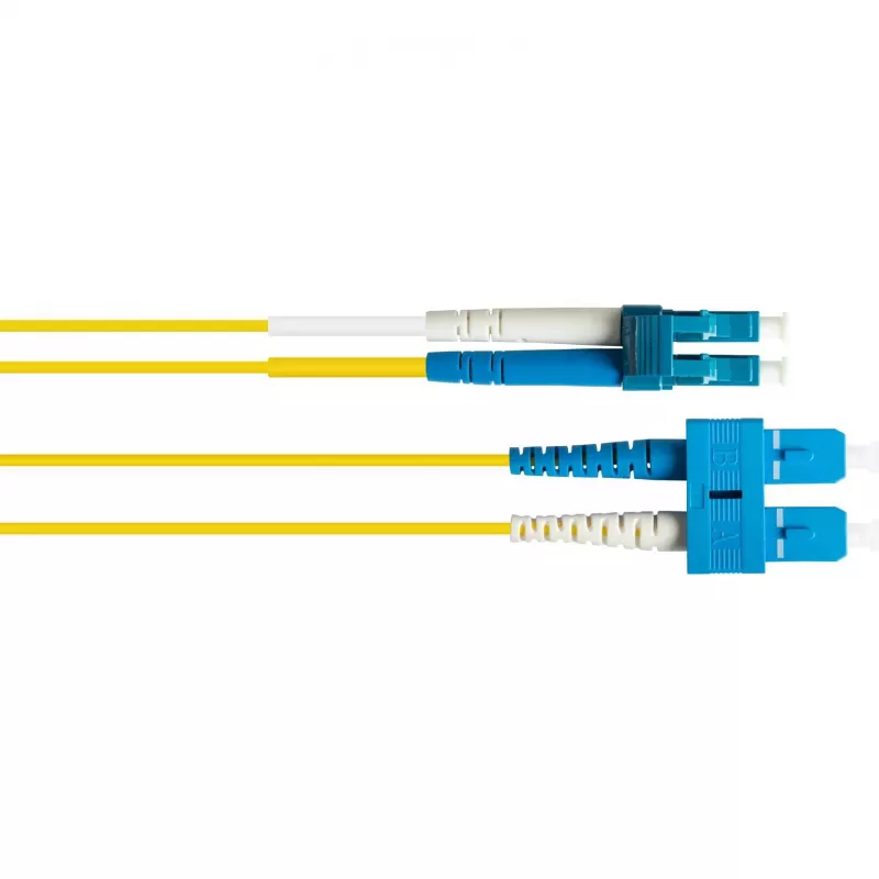 GoodConnections LW-930LS OS2 Cable de conexión de fibra óptica monomodo dúplex, LC/SC, 9/125, 30 m