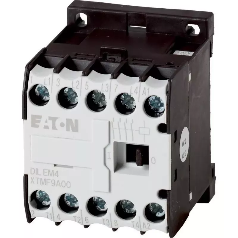 Eaton DILEM4-G (24 V DC) contactor, IP20, 45 x 52 x 58 mm, negro/blanco 012701