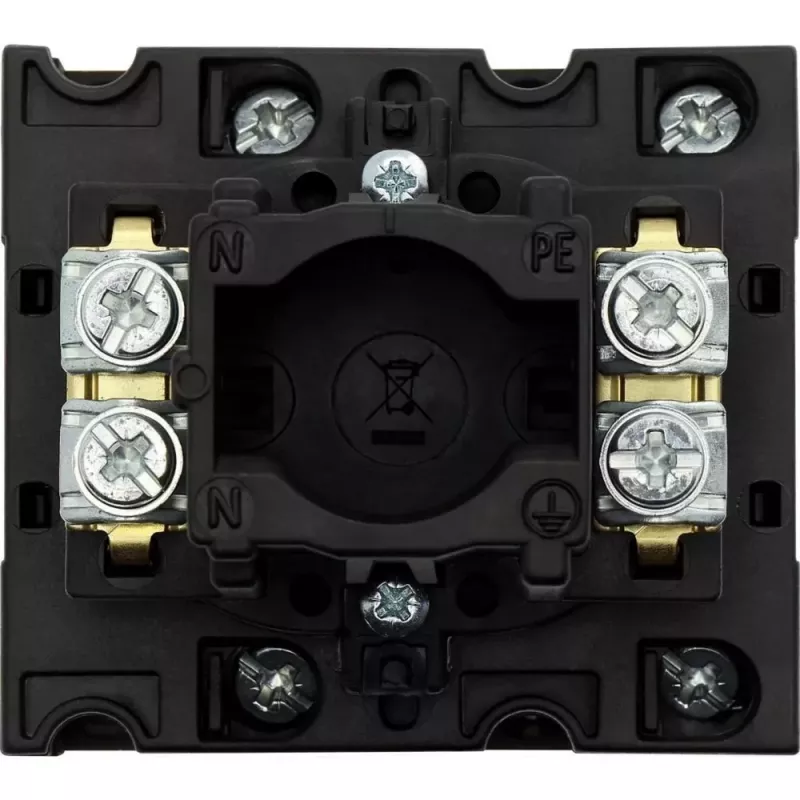 Eaton T3-1-102/EA/SVB interruptor de leva, 3 polos, 32 A, bloqueable, amarillo/rojo