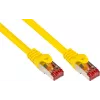 GoodConnections Alcasa 8060-400Y Cat6 S/FTP Cable de conexión, RJ45 macho a macho, 40 m, chapado en oro