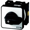 Eaton T0-3-8232/E interruptor de leva 3 polos 20A 690V AC, montaje frontal, IP65, negro/gris 026988