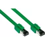 GoodConnections Alcasa 8080-005G cable de red Cat8.1 S/FTP, 0,5 m, verde