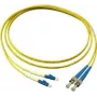 GoodConnections LW-915LT Cable de conexión de fibra óptica monomodo dúplex, LC/ST, 9/125, 15 m