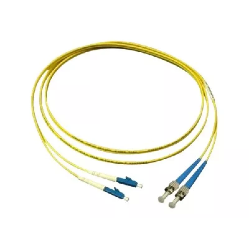 GoodConnections LW-915LT Cable de conexión de fibra óptica monomodo dúplex, LC/ST, 9/125, 15 m