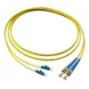 GoodConnections LW-915LT Cable de conexión de fibra óptica monomodo dúplex, LC/ST, 9/125, 15 m