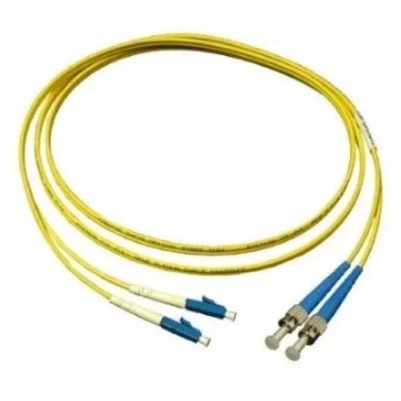 GoodConnections LW-915LT Cable de conexión de fibra óptica monomodo dúplex, LC/ST, 9/125, 15 m