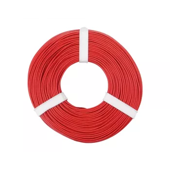 Donau Elektronik 125-050 Cable flexible hilo de conexión 0,25 mm² rojo 50 m