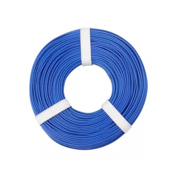 Donau Elektronik 125-052 Cable flexible de maniobra 1 x 0,25 mm² azul 50 m