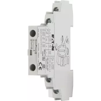 Eaton NHI21-PKZ0 bloque de contactos auxiliares, 2NO+1NC, montaje lateral, bornes de tornillo, blanco 072894