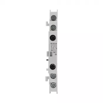 Eaton NHI21-PKZ0 bloque de contactos auxiliares, 2NO+1NC, montaje lateral, bornes de tornillo, blanco 072894