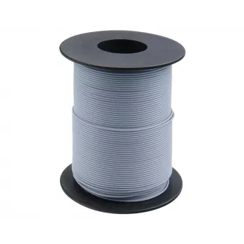 Donau Elektronik 119-19 Cable flexible hilo de conexión 0,14 mm² gris 100 m