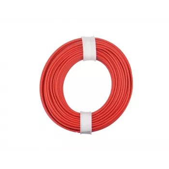 Donau Elektronik 175-010 Cable LiY 1 x 0,75 mm² rojo 1 ud.