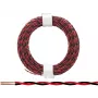 Donau Elektronik 210-10 Cable flexible 2 x 0,04 mm² rojo/negro 10 m
