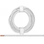 Donau Elektronik 218-55 Cable flexible 2 x 0,14 mm² blanco 5 m