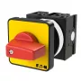 Eaton T0-2-1/E-RT interruptor de levas 3 polos 20 A, IP65, rojo/amarillo 011082