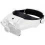 Donau Elektronik KBLP60 Lupa frontal LED Premium 1,5x-11,5x blanca