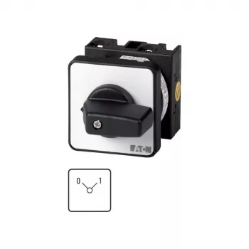 Eaton T0-3-15475/E Interruptor on-off tripolar 20A 690V AC IP65 empuñadura giratoria 013022