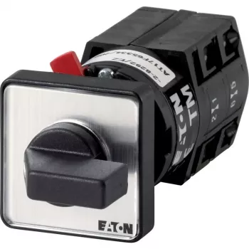 Eaton TM-2-8231/EZ Interruptor basculante 1 polo negro metal (000700)