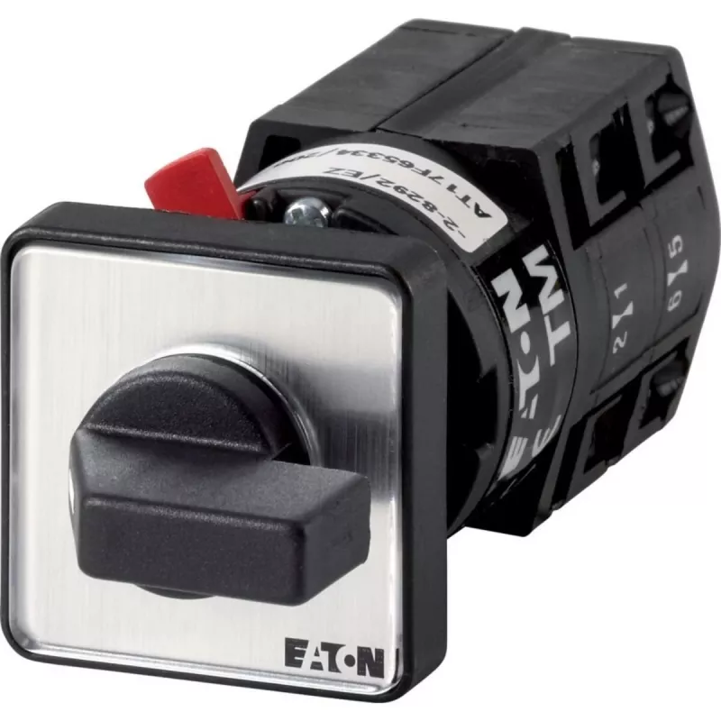 Eaton TM-2-8231/EZ Interruptor basculante 1 polo negro metal (000700)