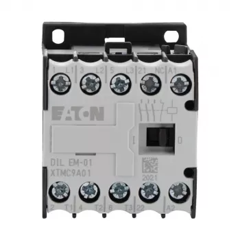 Eaton DILEM-01 minicontactor 3NO 24V AC 50Hz 9A 4kW IP20 010086