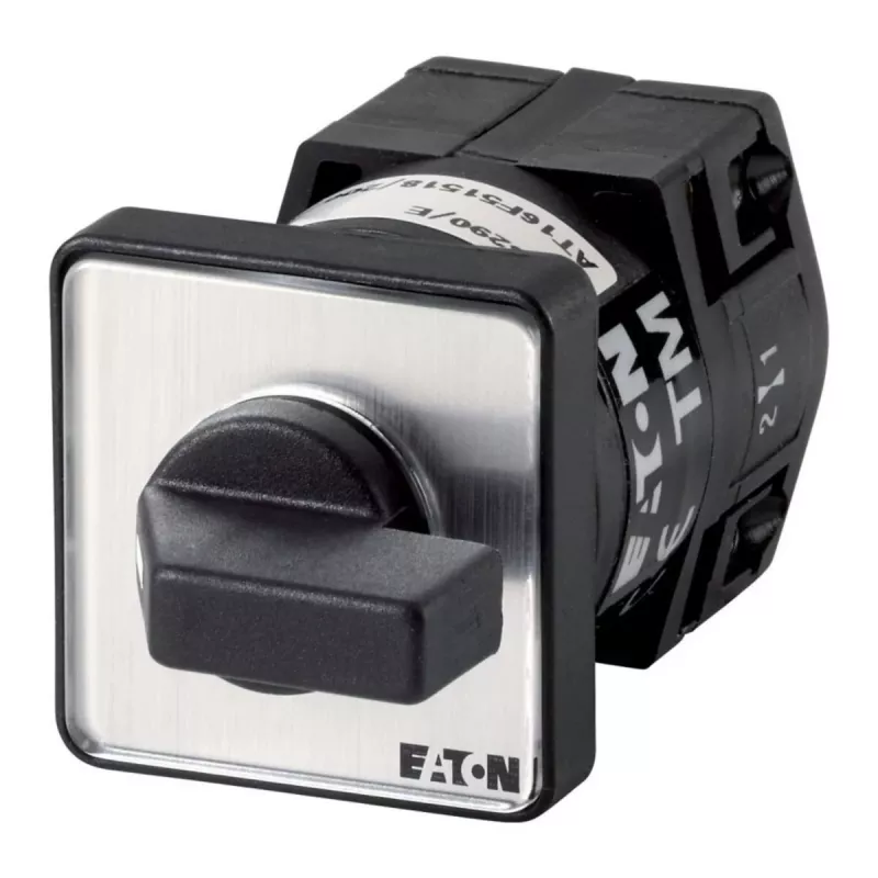 Eaton TM-1-15431/E interruptor de palanca, unipolar, negro/metálico 025045