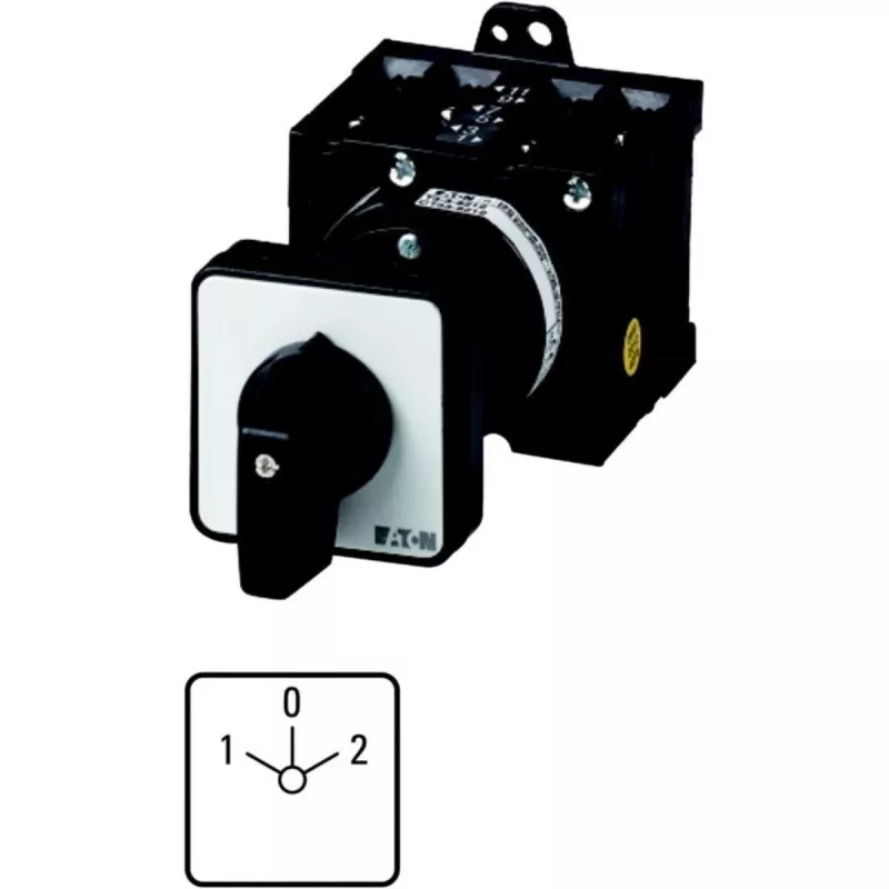 Eaton T3-3-8401/Z interruptor de palanca, tripolar, negro/metálico 035739