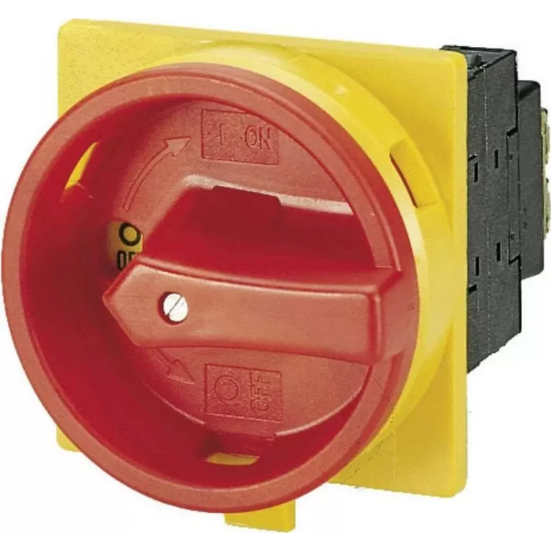 Interruptor de leva bloqueable Eaton TM-2-8293/E/SVB 10 A 2 polos 90° rojo/amarillo 45485