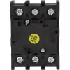 Eaton P1-32/E interruptor de palanca, 3 polos, negro/blanco 079065