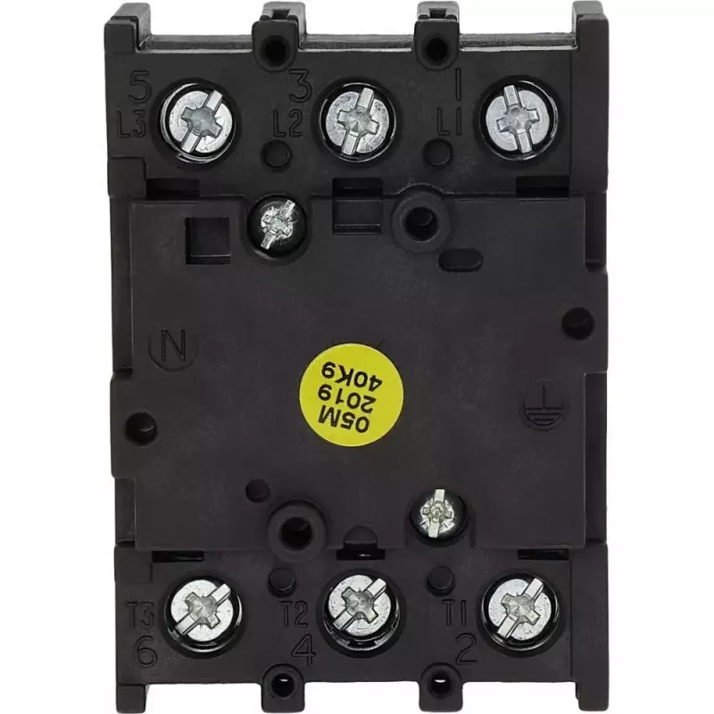 Eaton P1-32/E interruptor de palanca, 3 polos, negro/blanco 079065