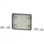 Brida Eaton FL2-X para carcasa serie CI, 187,5 mm de ancho, gris
