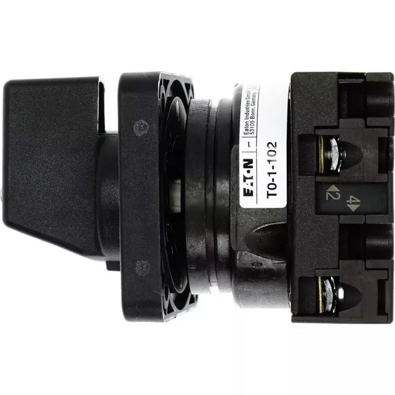 Eaton T0-1-102/E interruptor de palanca bipolar, negro/blanco 088709
