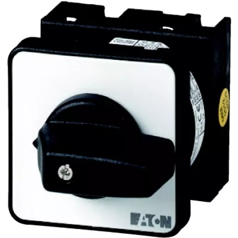 Interruptor basculante ON-OFF Eaton T0-2-8211/E 2 polos, 20A, 690V AC, IP65, negro 022234