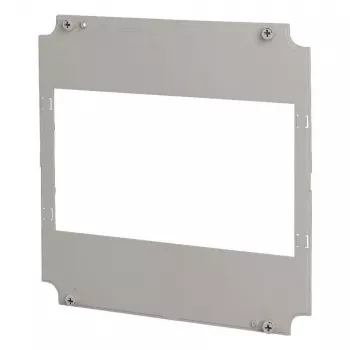 Placa de montaje Eaton GA-RS-I44, plástico, gris, 375 x 375 x 20 mm, para carcasa serie CI 022653