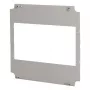 Placa de montaje Eaton GA-RS-I44, plástico, gris, 375 x 375 x 20 mm, para carcasa serie CI 022653