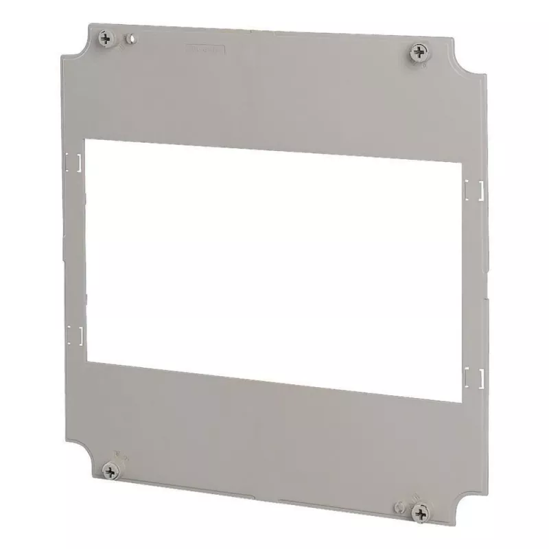 Placa de montaje Eaton GA-RS-I44, plástico, gris, 375 x 375 x 20 mm, para carcasa serie CI 022653