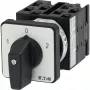 Interruptor de leva Eaton T0-4-8213/E 4 polos 20A 690V IP65 empuñadura giratoria negra 031726