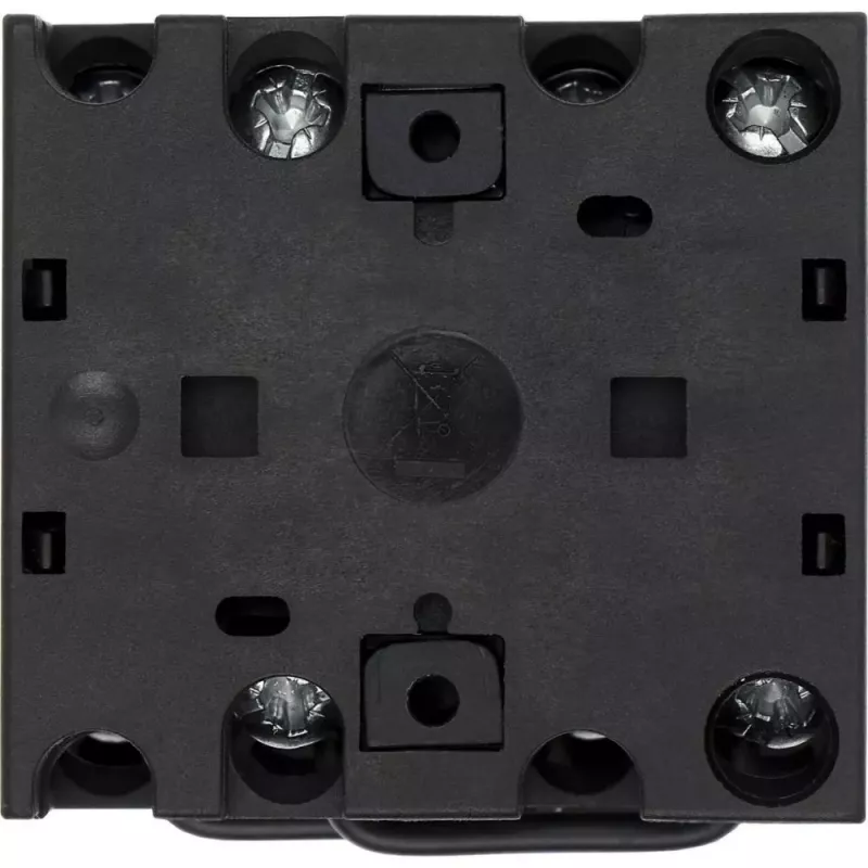 Interruptor de leva Eaton T0-4-8213/E 4 polos 20A 690V IP65 empuñadura giratoria negra 031726