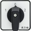 Interruptor de leva Eaton T0-4-8213/E 4 polos 20A 690V IP65 empuñadura giratoria negra 031726