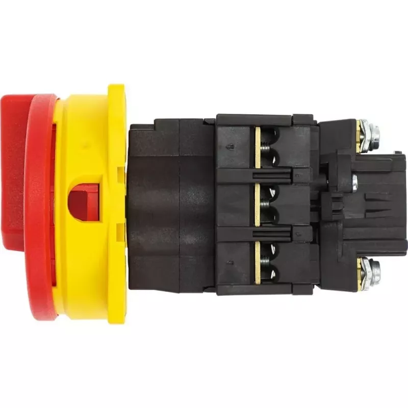 Eaton P1-25/EA/SVB interruptor giratorio de 3 polos, naranja/rojo 041097