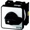 Interruptor de leva Eaton T0-3-8222/E 3 polos 20A 690V AC, negro/plata 048339