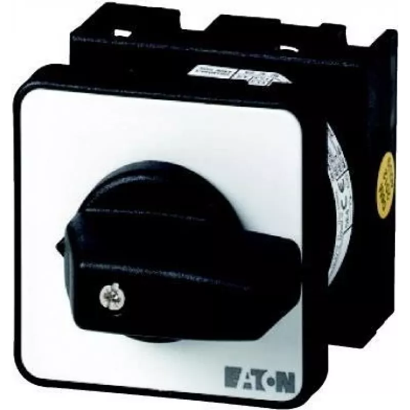 Interruptor de leva Eaton T0-3-8222/E 3 polos 20A 690V AC, negro/plata 048339