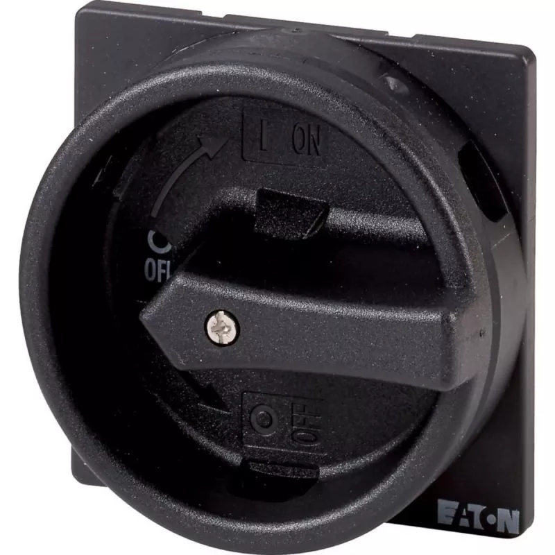 Empuñadura giratoria Eaton SVB con función de candado para interruptores principales P1/P3, negra (062491)