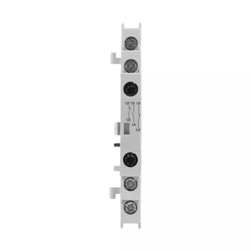 Bloque de contactos auxiliares Eaton NHI12-PKZ0, 1NO+2NC, montaje lateral para PKZ0/PKE, blanco 072895