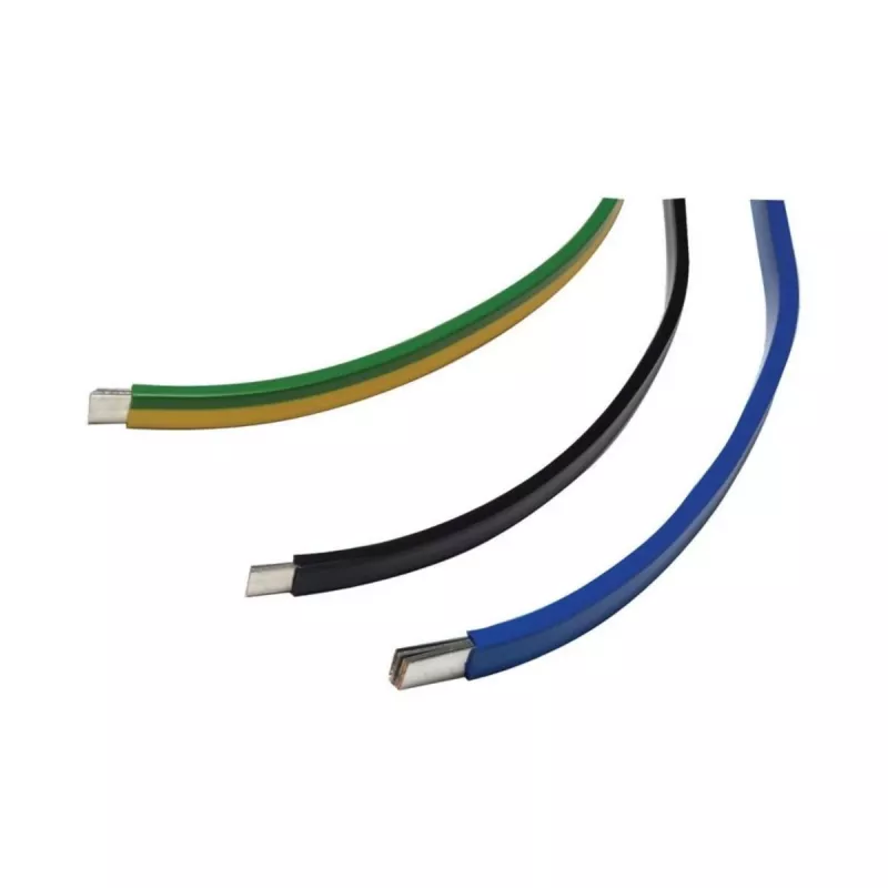 Conductor de barra colectora de cobre flexible Eaton CU-BAND 250A estañado 6x16x0,8mm 081310